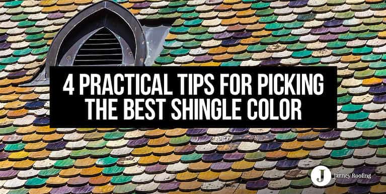 4 practical tips for picking the best shingle color