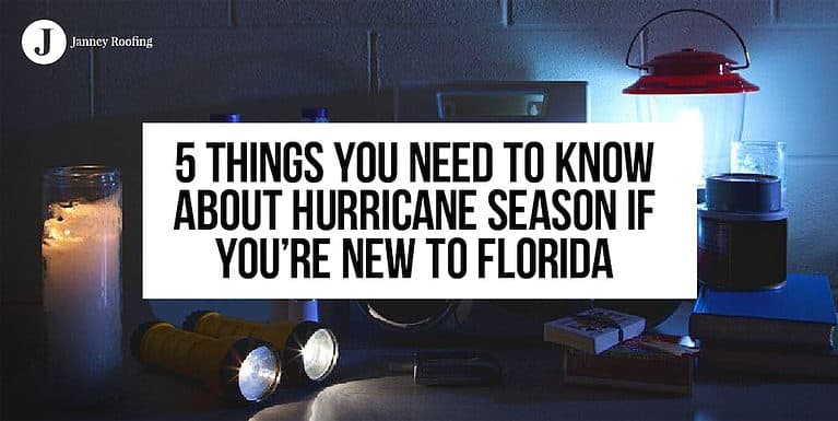 5 things you need to know about hurricane season if you're new to florida