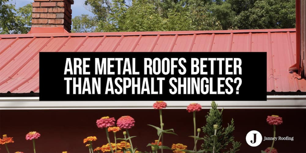 are metal roofs better than asphalt shingles