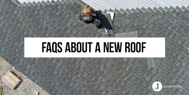 faqs about a new roof