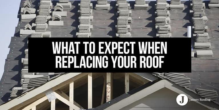 what to expect when replacing your roof
