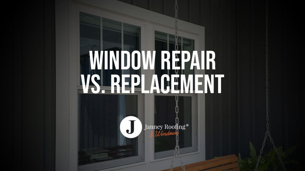 window repair vs replacement